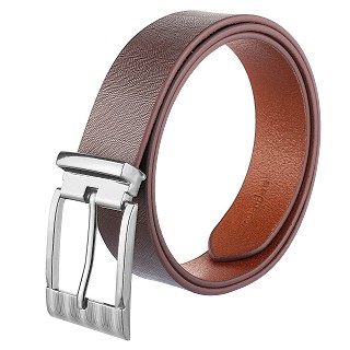 Men's Genuine Leather Belts - Brown